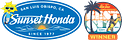 Sunset Honda Dealer print logo