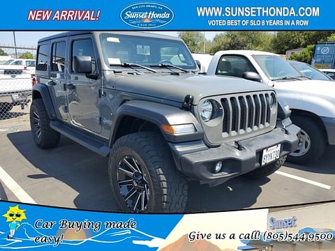 1 image of 2018 Jeep Wrangler Unlimited Sport